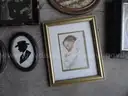 Lot of assorted paintings, prints, and other artwork (LOT #7)