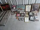 Lot of assorted paintings, prints, and other artwork (LOT #7)