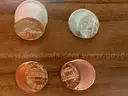 Lot of 4 Major Strike Error Coins (2 Pennies, 1 Nickel, 1 Dime)