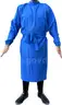 LOT of 5 - Premium 100% Cotton Dental/Hygienists Gowns Reusable Washable