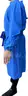LOT of 5 - Premium 100% Cotton Dental/Hygienists Gowns Reusable Washable