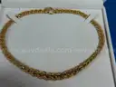 Elegant 14K Italian Gold Necklace - 16.21g, Stunning Craftsmanship