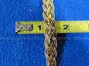 Elegant 14K Italian Gold Necklace - 16.21g, Stunning Craftsmanship
