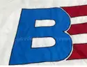 Vintage LARGE Beck Fire Apparatus Banner - 105&#x22; x 51&#x22;