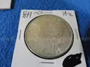 1889 &#x26; 1899-O Morgan Dollars (Condition Marked BU &#x26; UNC) (Lot #2)