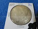 1889 &#x26; 1899-O Morgan Dollars (Condition Marked BU &#x26; UNC) (Lot #2)