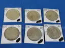 Lot of Six Morgan Dollars (Condition Marked AU) (Lot #4)