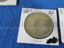 Lot of Six Morgan Dollars (Condition Marked XF, F, CHXF, VF+, XF+) (Lot #5)