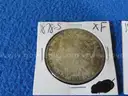 Lot of Six Morgan Dollars (Condition Marked XF, F, CHXF, VF+, XF+) (Lot #5)