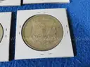 Lot of Six Morgan Dollars (Condition Marked XF, F, CHXF, VF+, XF+) (Lot #5)