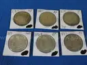 Lot of Six Morgan Dollars (Condition Marked XF, F, CHXF, VF+, XF+) (Lot #5)