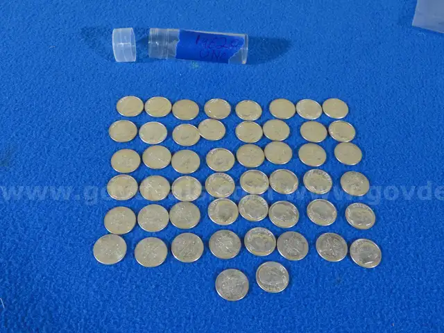 Lot of 50 1962-D Silver Roosevelt Dimes  (Condition Marked UNC) (Lot #6)