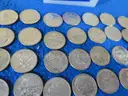 Lot of 50 1955-D Silver Roosevelt Dimes  (Condition Marked B/U) (Lot #8)