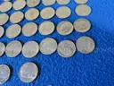 Lot of 50 1955-D Silver Roosevelt Dimes  (Condition Marked B/U) (Lot #8)