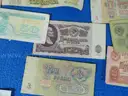 Lot of 63 Foreign Paper Currencies (Lot #10)