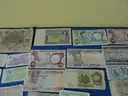 Lot of 63 Foreign Paper Currencies (Lot #10)