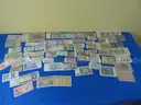 Lot of 63 Foreign Paper Currencies (Lot #10)