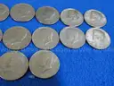 Collection of 100 Kennedy Half-Dollars (1971, 1972, 1973, 1974, Bicentennial) (Lot #11)