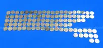 Collection of 100 Kennedy Half-Dollars (1971, 1972, 1973, 1974, Bicentennial) (Lot #11)