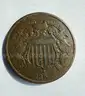 ERROR Coins - 186? 2 Cent Piece &#x26; 195?-S Lincoln Penny