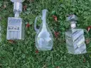 Lot of Decanters &#x26; Stoppers