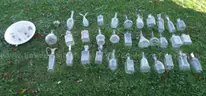 Lot of Decanters &#x26; Stoppers