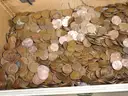 Stash of Coins - 59 lbs (Lincoln Copper Pennies 1959&#x2013;1981) - Lot #2