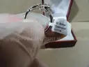 Sterling Silver Ring with Genuine Diamonds