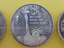 Unique Collection of 19 Silver Rounds (1 Troy Ounce .999 Fine Silver Each)