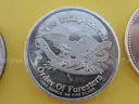 Unique Collection of 19 Silver Rounds (1 Troy Ounce .999 Fine Silver Each)
