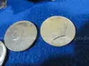 Two Rolls (40 Coins) of Uncirculated 90% Silver 1964-P &#x26; 1964-D Kennedy Half Dollars - (Lot #2)