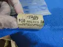 Two Rolls (40 Coins) of Uncirculated 90% Silver 1964-P &#x26; 1964-D Kennedy Half Dollars - (Lot #2)