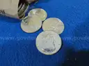 Two Rolls (40 Coins) of Uncirculated 90% Silver 1964-P &#x26; 1964-D Kennedy Half Dollars - (Lot #6)