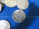 Two Rolls (40 Coins) of Uncirculated 90% Silver 1964-P &#x26; 1964-D Kennedy Half Dollars - (Lot #7)