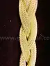 Timeless 18K Gold Woven Masterpiece Bracelet 28.04 g! (European Hallmarks)