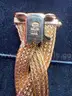 Timeless 18K Gold Woven Masterpiece Bracelet 28.04 g! (European Hallmarks)