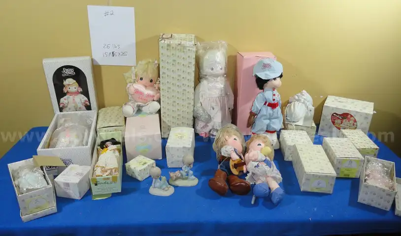 Large Lot of Precious Moments, Enesco, and Other Figurines (Lot #2)