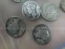 Stash of 1,000 Mercury Dimes - 90% Silver, $100 Face Value (Mixed VF to Worn)