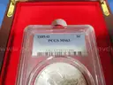 Brilliant 1885-O Morgan Dollar &#x2013; PCGS MS63 &#x2013; In Elegant Gift Box (Lot #5)