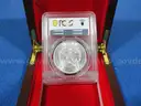 Brilliant 1885-O Morgan Dollar &#x2013; PCGS MS63 &#x2013; In Elegant Gift Box (Lot #5)