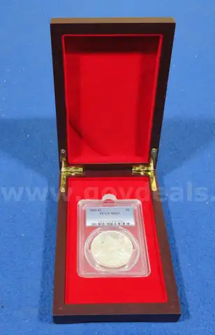 Brilliant 1885-O Morgan Dollar &#x2013; PCGS MS63 &#x2013; In Elegant Gift Box (Lot #5)