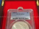 Brilliant 1898-O Morgan Dollar &#x2013; PCGS MS63 &#x2013; In Elegant Gift Box (Lot #7)