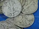 Stash of 200! Walking Liberty - 90% Silver, $100 Face Value (Mixed VF to Worn)