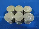 Stash of 120! ($60 FV) Uncirculated 90% Silver 1964 Kennedy Half Dollars with Brilliant Luster