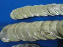 Stash of 120! ($60 FV) Uncirculated 90% Silver 1964 Kennedy Half Dollars with Brilliant Luster