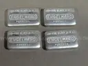 ULTRA-RARE Engelhard 10 oz Silver Bar CONSECUTIVE QUARTET P268399&#x2013;P268402