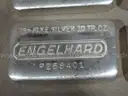 ULTRA-RARE Engelhard 10 oz Silver Bar CONSECUTIVE QUARTET P268399&#x2013;P268402