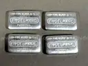 ULTRA-RARE Engelhard 10 oz Silver Bar CONSECUTIVE QUARTET P268399&#x2013;P268402