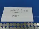 MEXICO - 153 Coins Lot &#x2013; Oldest 1936 &#x2013; Pesos, Centavos &#x26; More!