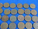 CANADA - 238 Coins Lot &#x2013; Oldest 1913 &#x2013; Nickels, Dimes, Quarters, Large Cents &#x26; More!